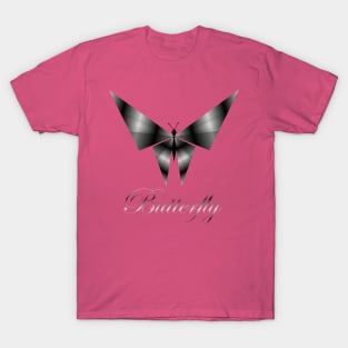 Metallic butterfly T-Shirt